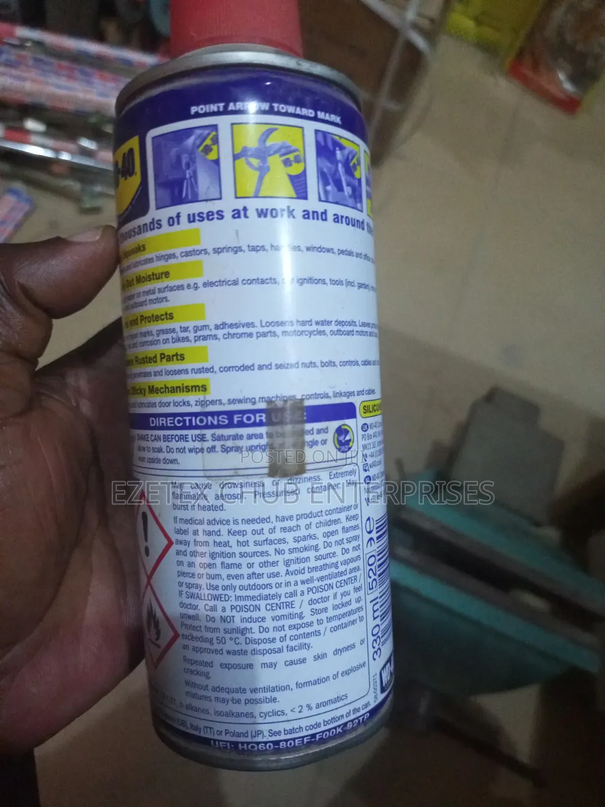 Wd-40 Spray