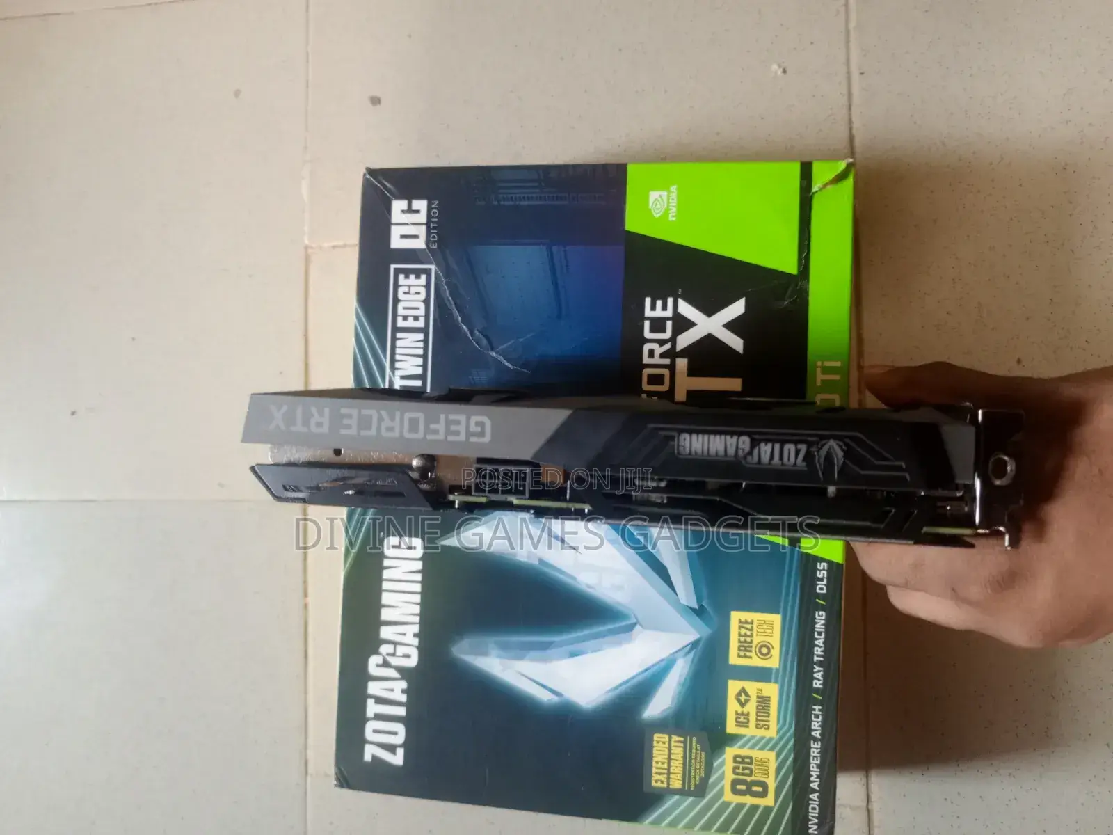 Nvidia Geforce RTX 3060 Ti 8gb Dedicated Graphics Card