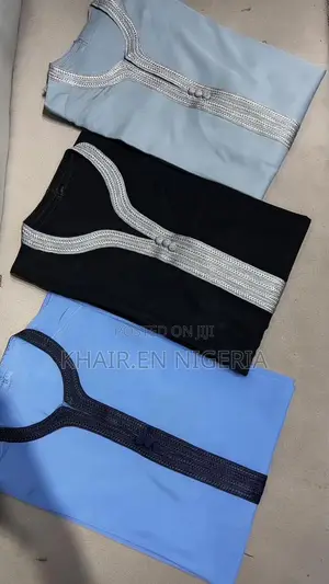 Luxury Short Sleeve Moroccan Jalabiya for Men – Premium Djellaba