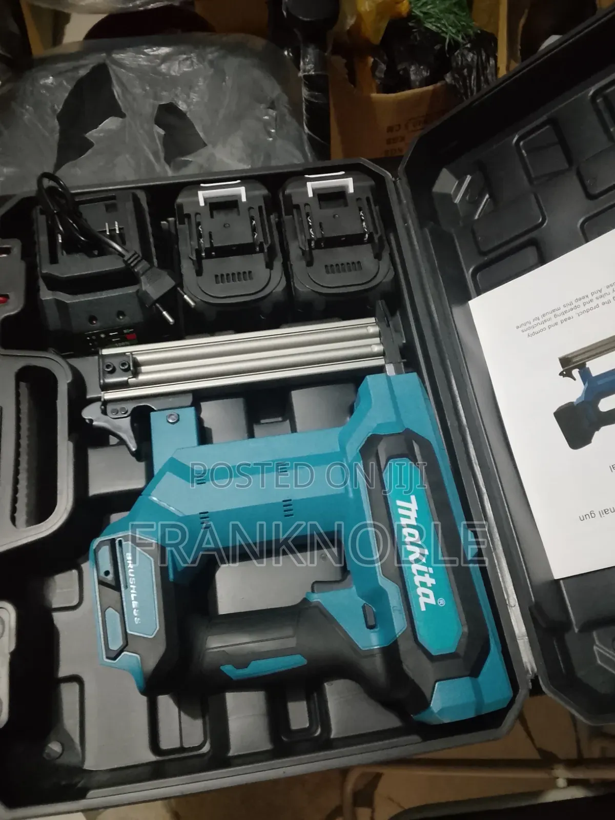 Makita 18v LXT Lithium-Ion Cordless Nailer.