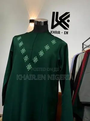 Luxury Embroidered Jalabiya for Men – Premium Djellaba