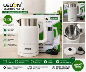Ledon 2.0l Electric Kettle – Fast Boiling Stainless Steel Kettle