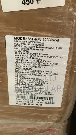 14.5kva 48v Entelechy Hybrid Inverter