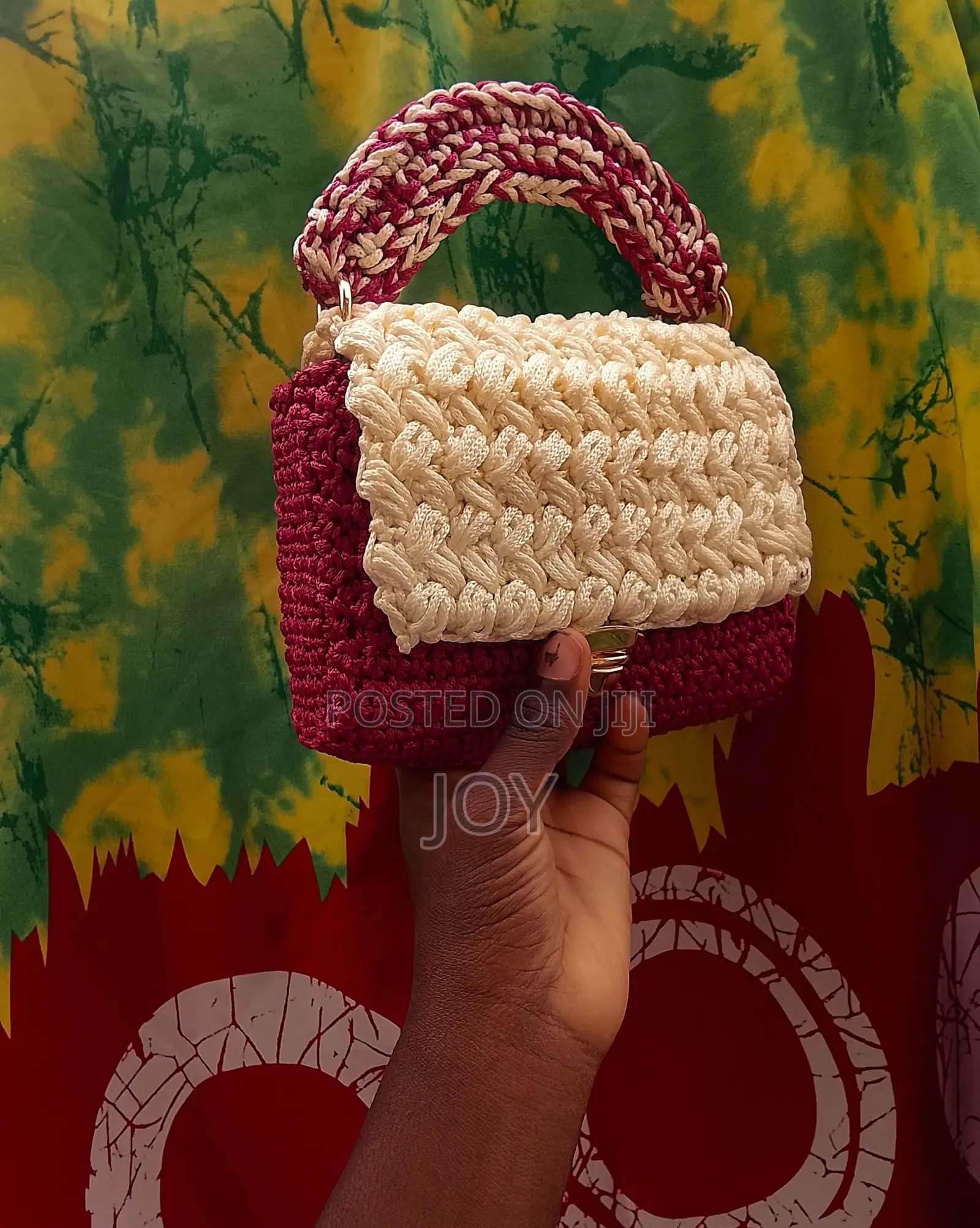 Luxury Marshmallow Crochet Bag