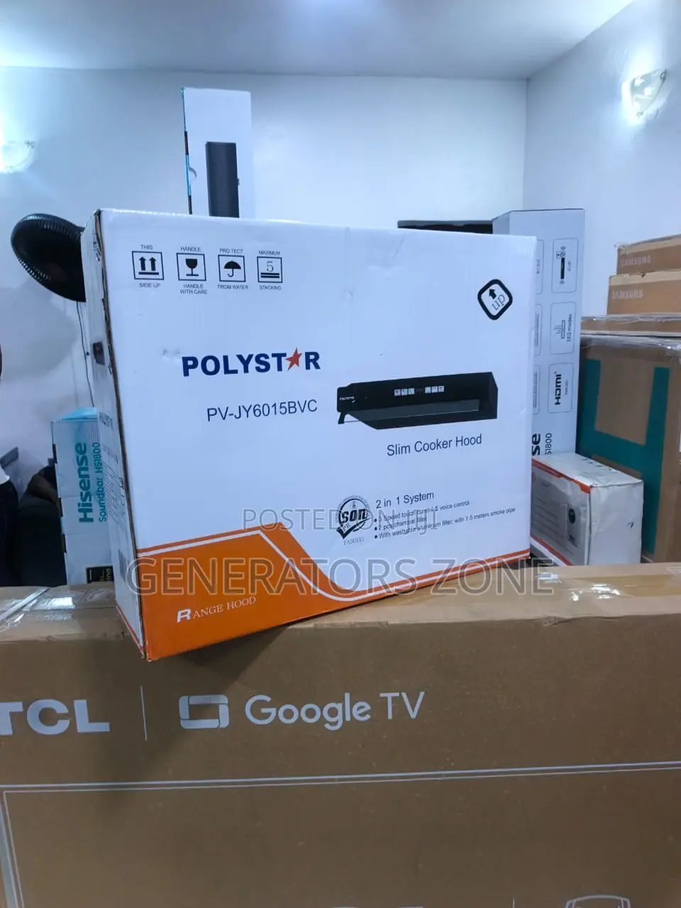 Polystar Digital 60cm Cooker Hood