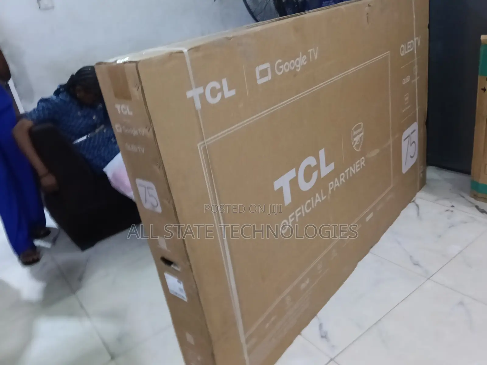 Google Tv TCL 75 Inch Qled Model 75p7k