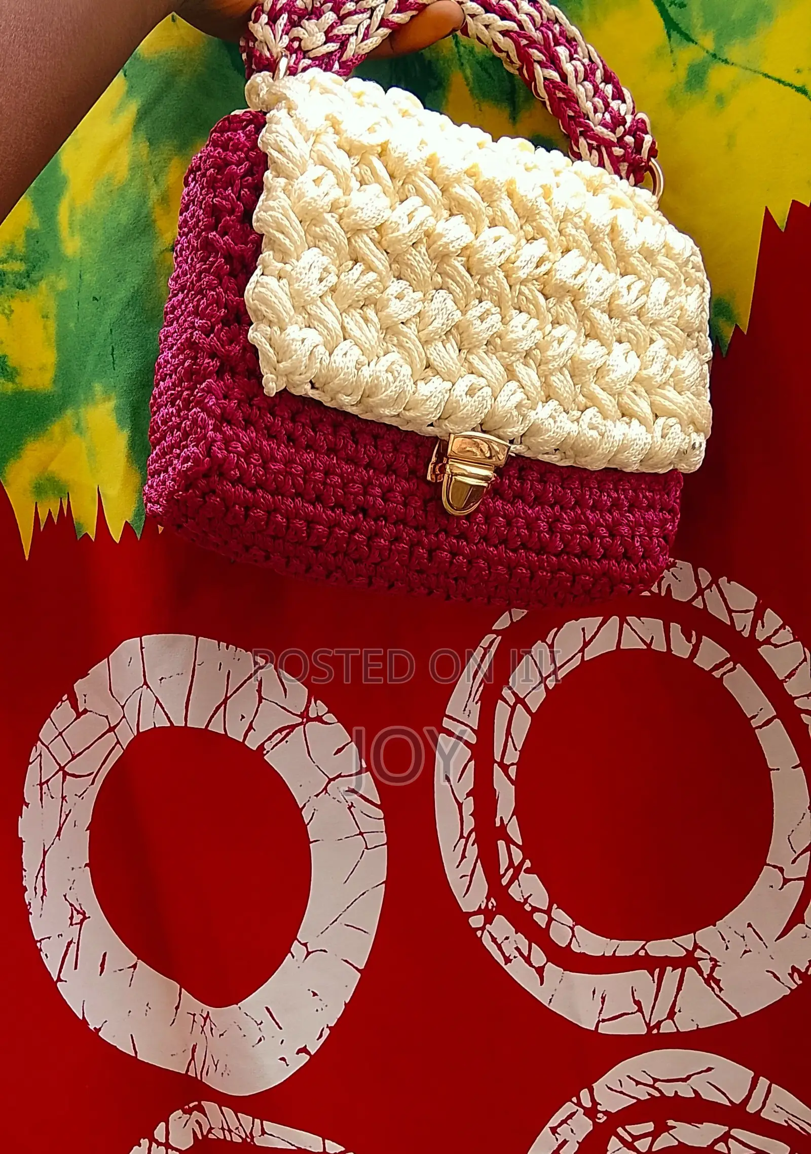 Luxury Marshmallow Crochet Bag