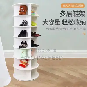 7 Layer Rotating Shoe Rack