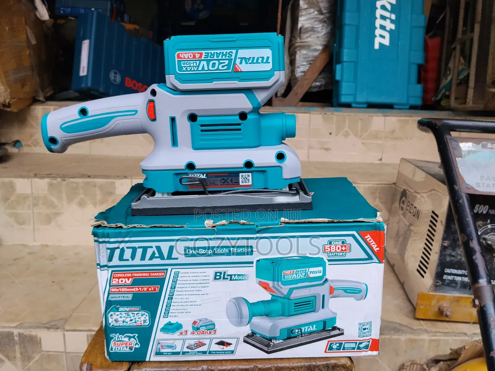 Cordless Finishing Sander Machine