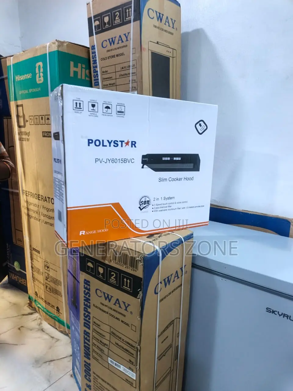 Polystar 60cm Range Hood With Led Light