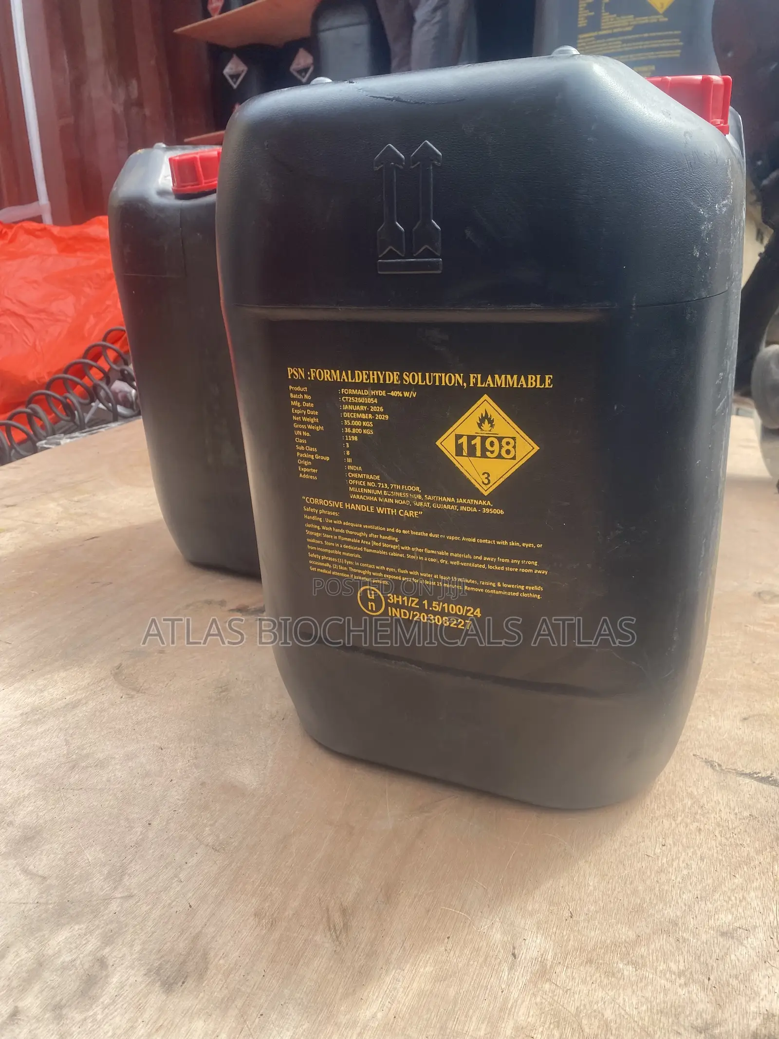 Formaldehyde (Formalin) 35kg