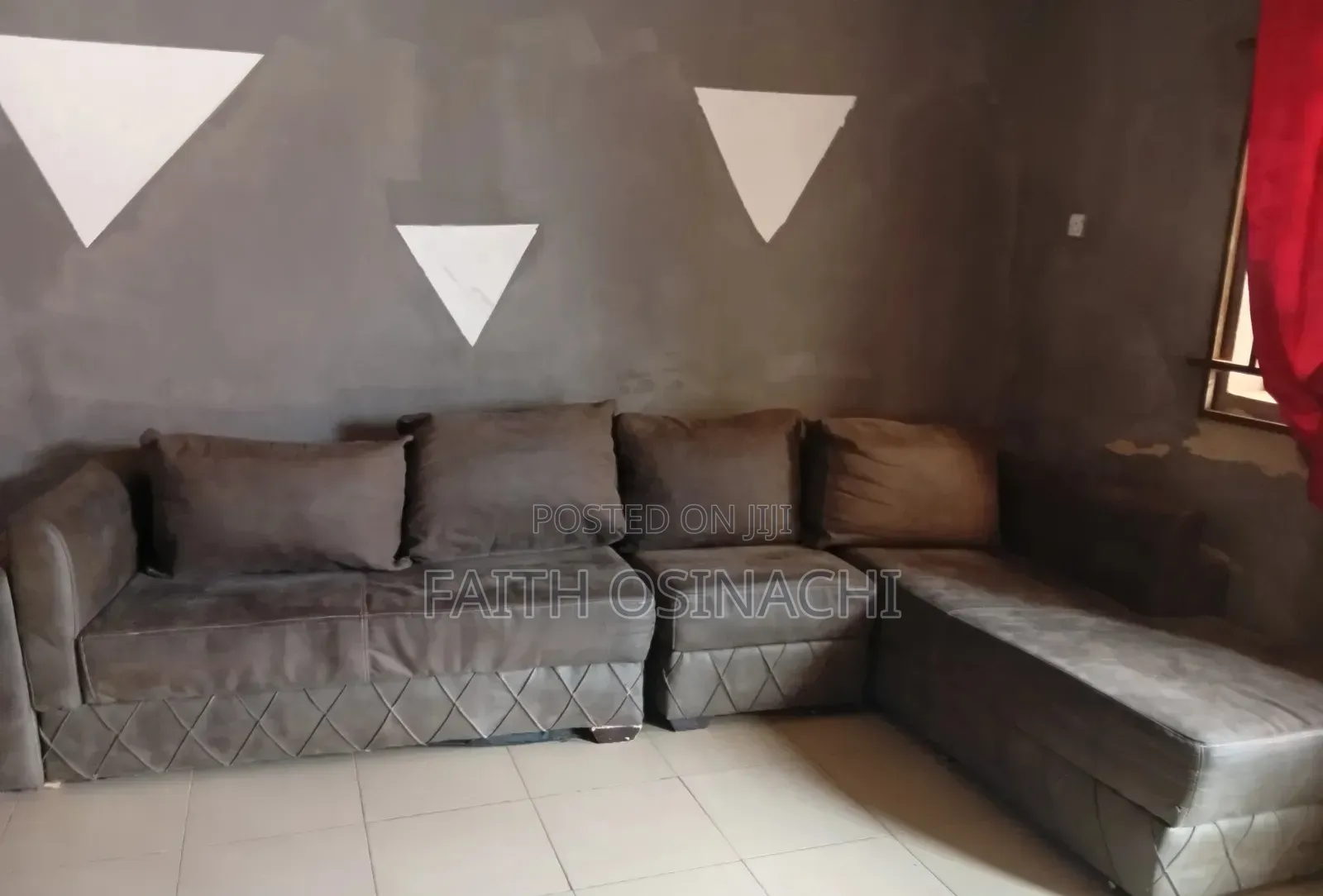 Luxury L-Shaped Sofa Set – Neat and Very Comfortable