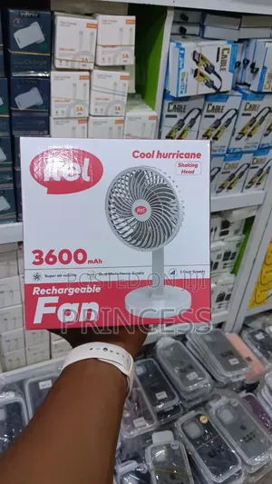Itel 3600mah Rechargeable Fan