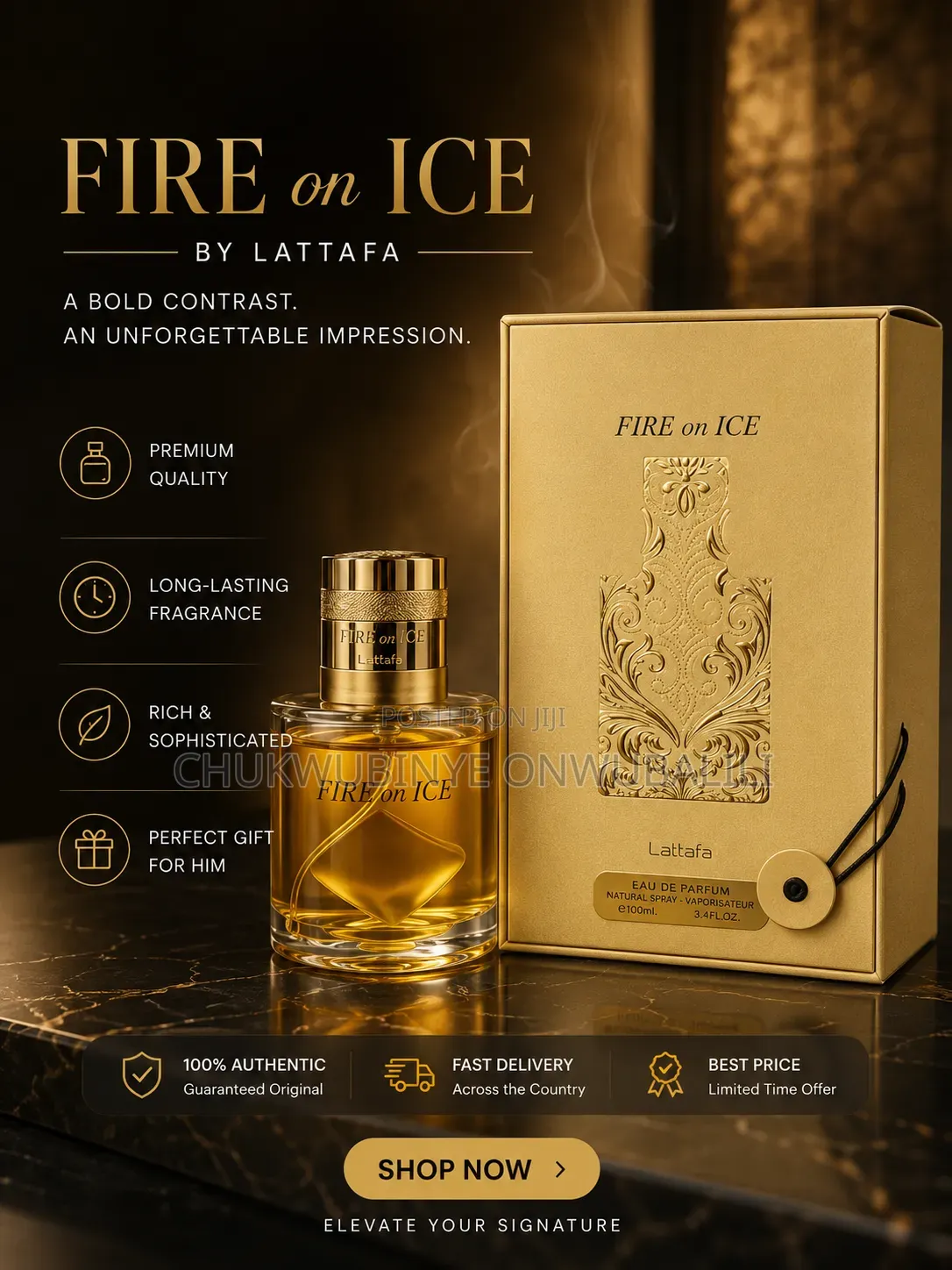 Fire on Ice Lattafa