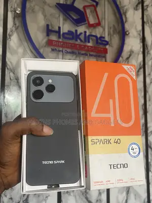 Tecno Spark 40 128 GB Black