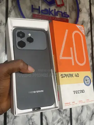 Tecno Spark 40 128 GB Black