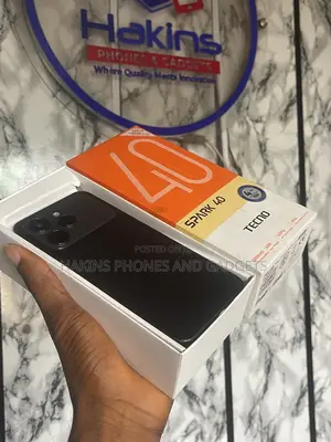 Tecno Spark 40 128 GB Black