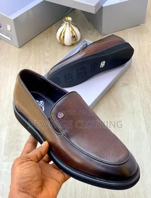 Luxury Brown Derby Shoes | Men's Formal Leather