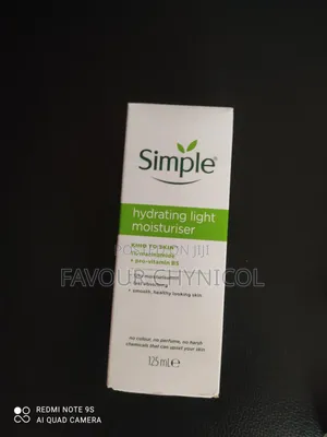 Simple Hydrating Light Moisturiser