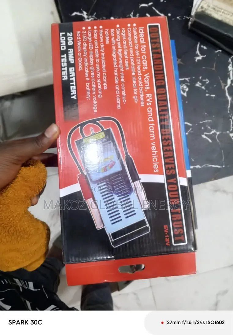200 Amp Battery Load Tester