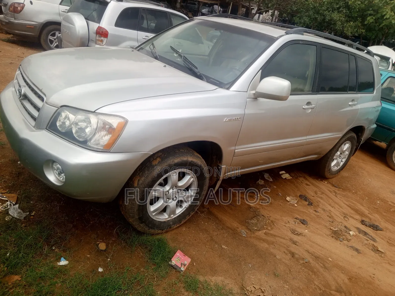 Toyota Highlander 2004 Silver