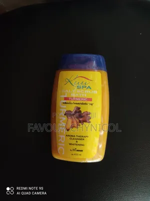Kiu Spa Salt Scrub Turmeric