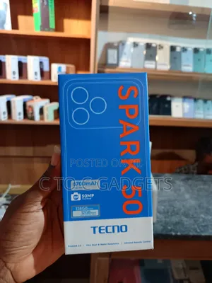 Tecno Spark 50 128 GB Black