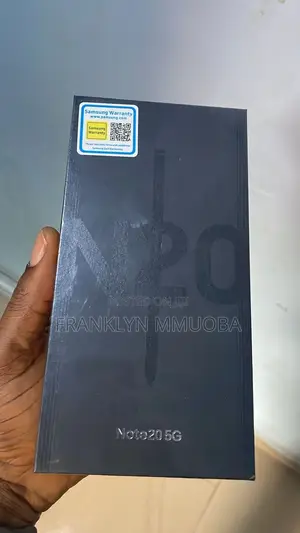 New Samsung Galaxy Note 20 5G 128 GB Black