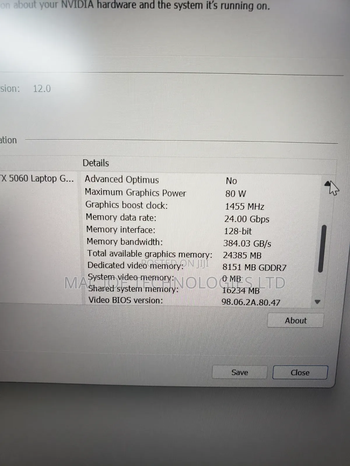 Laptop Alienware 16 Aurora 32GB Intel Core 7 SSD 1T