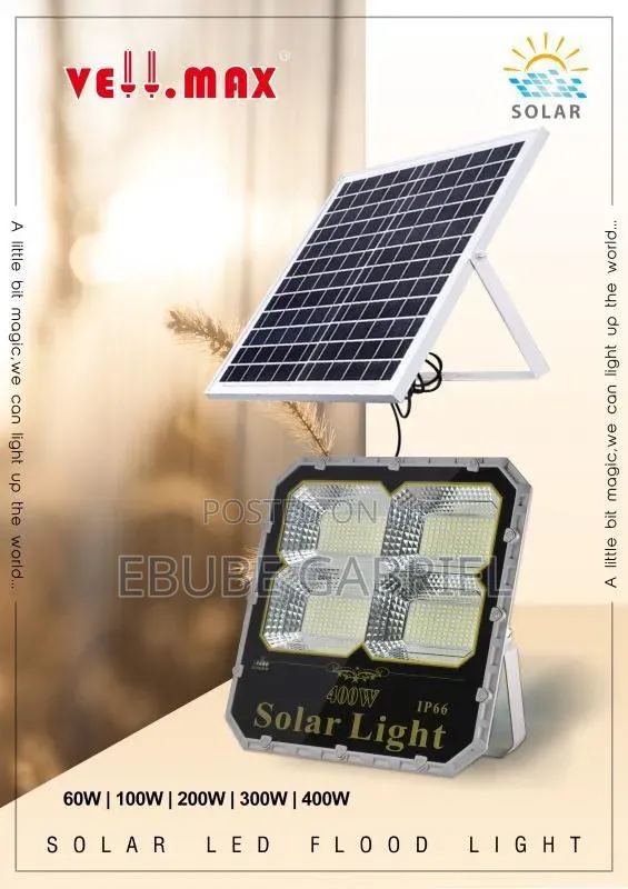 Vell.Max Cast Body Supper Bright Flood Light