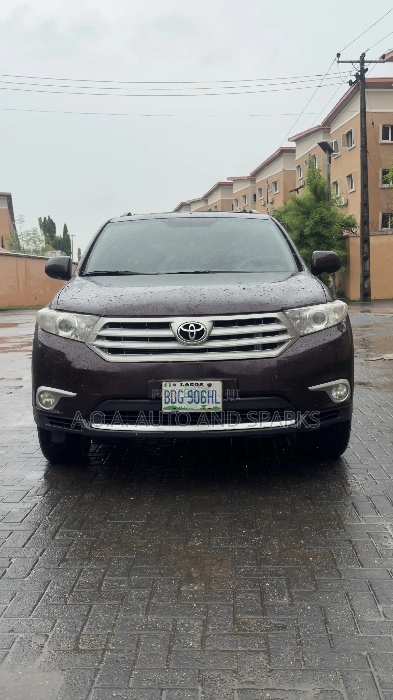 Toyota Highlander 2012 Black