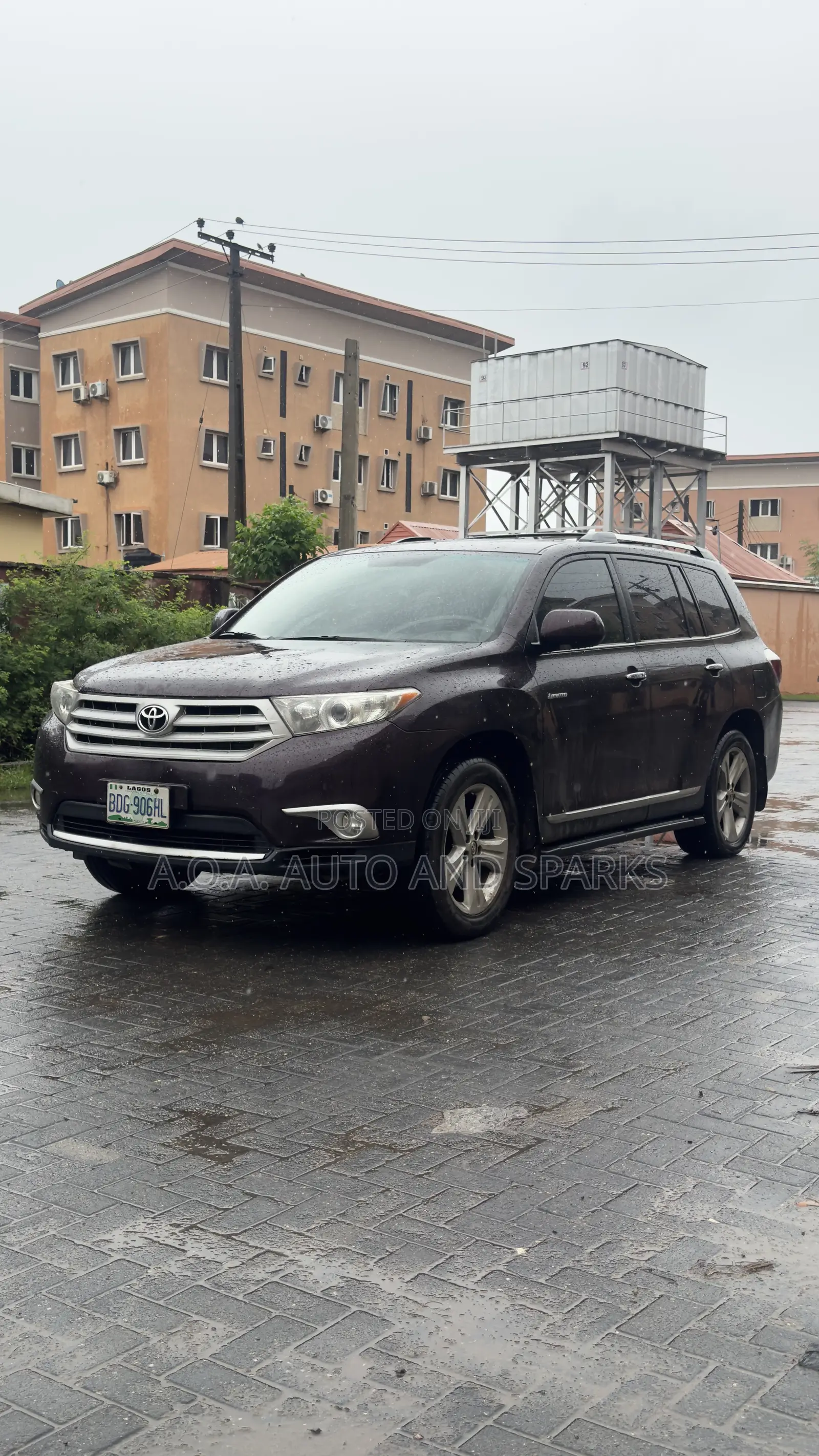 Toyota Highlander 2012 Black