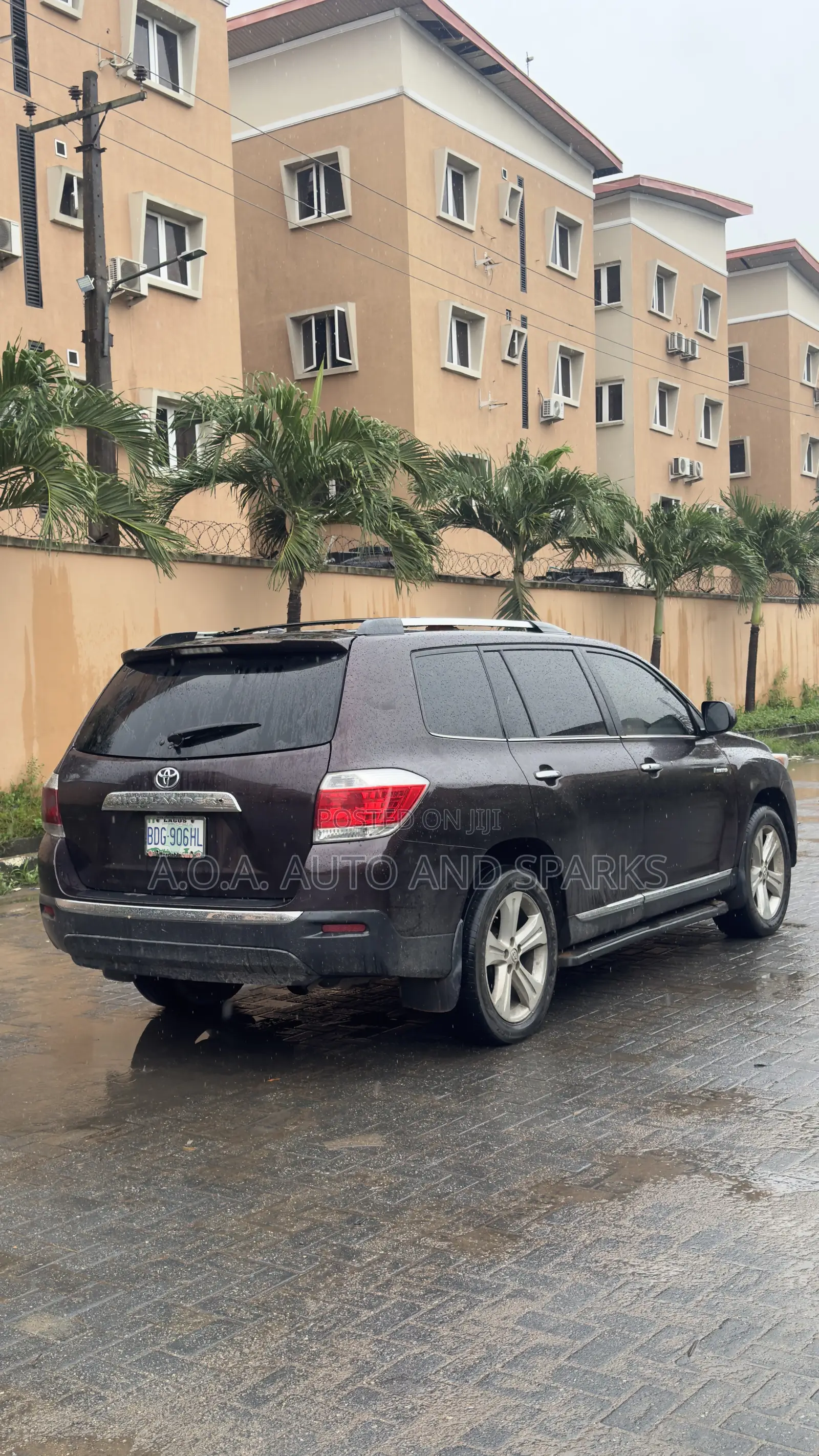 Toyota Highlander 2012 Black
