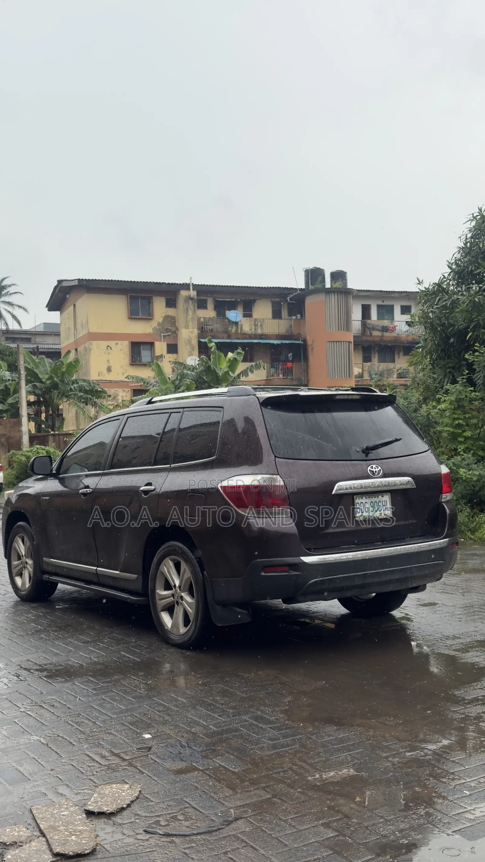 Toyota Highlander 2012 Black