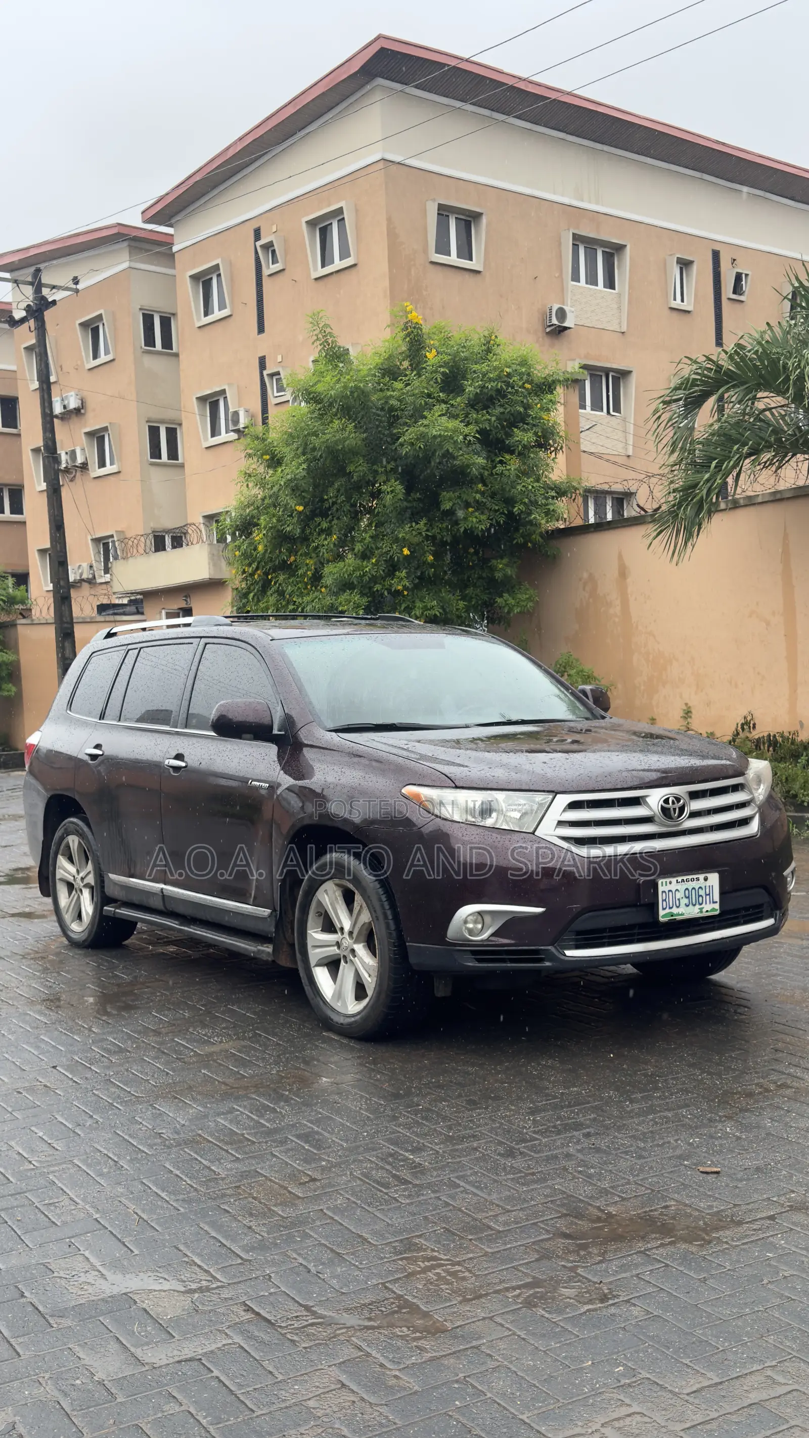 Toyota Highlander 2012 Black