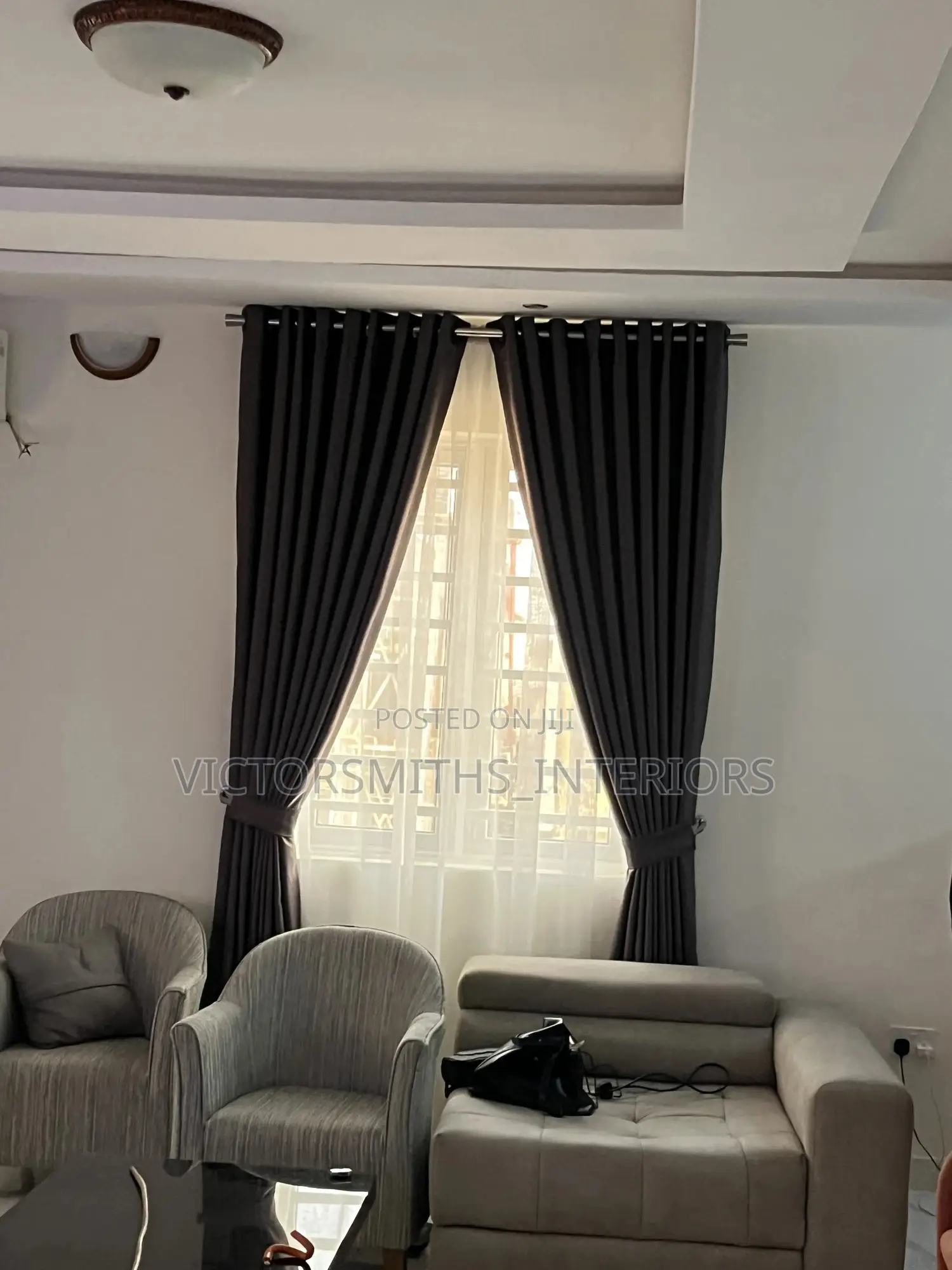 Luxury Living Room Curtains Drepes