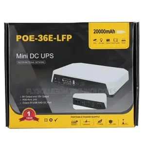 Ske Poe-36e-LFP 20,000mah Mini Dc Ups – 36w High Router Power Bank
