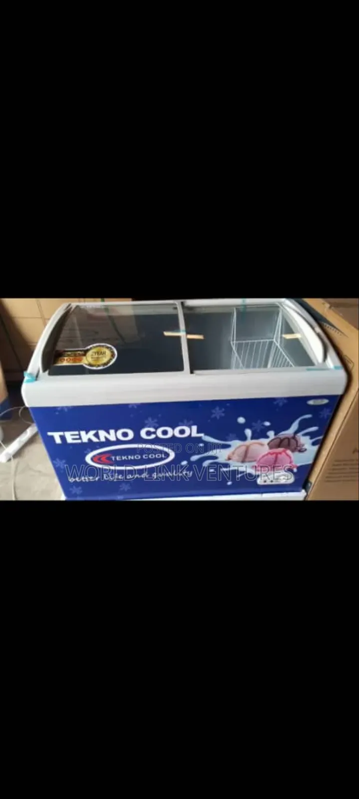 Tekno Cool Ice Cream Chiller