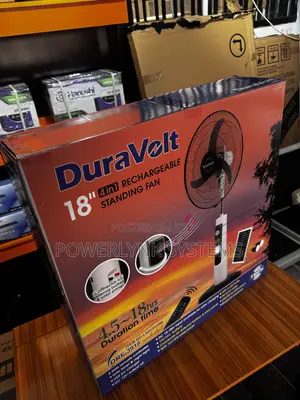 Duravolt Fan 18inch 4in1 Rechargeable With Built in Bluetooth Speaker