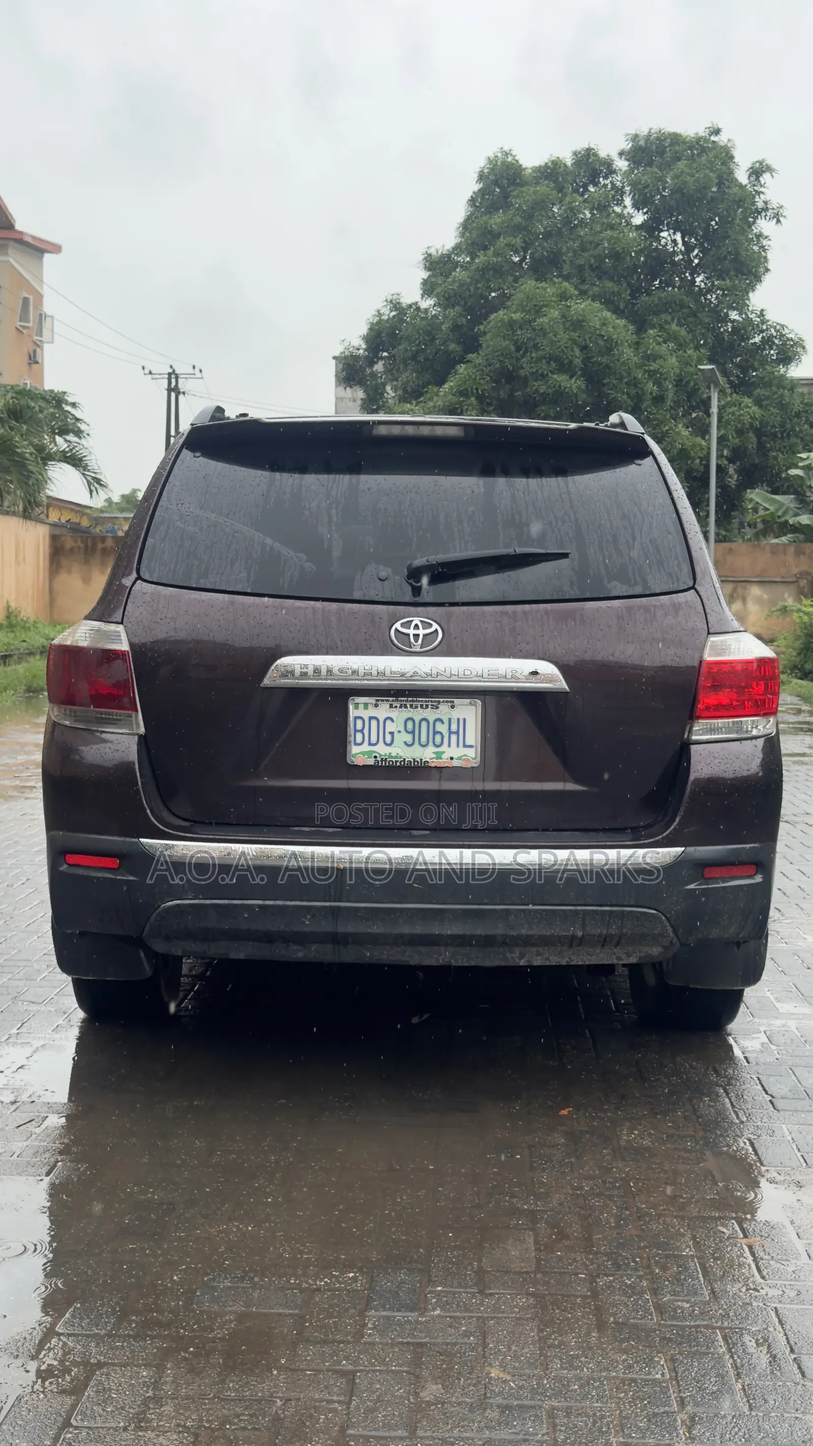 Toyota Highlander 2012 Black