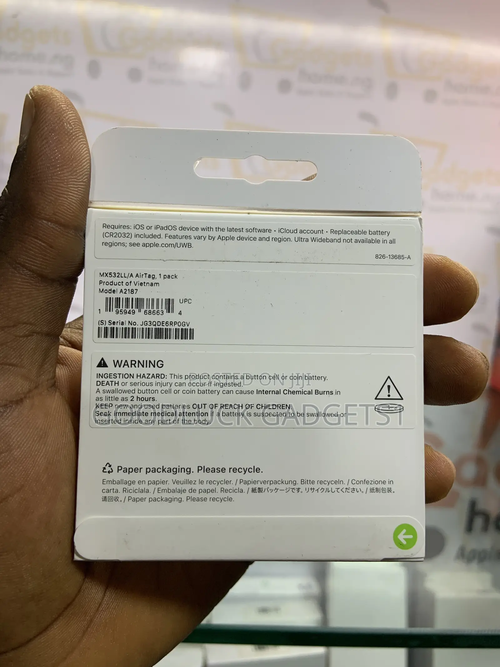 New Apple Airtag Single