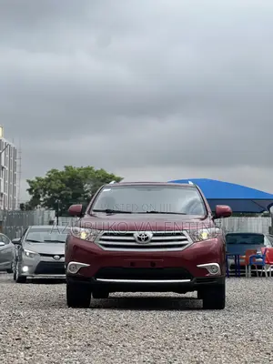 Toyota Highlander V6 2009 Red