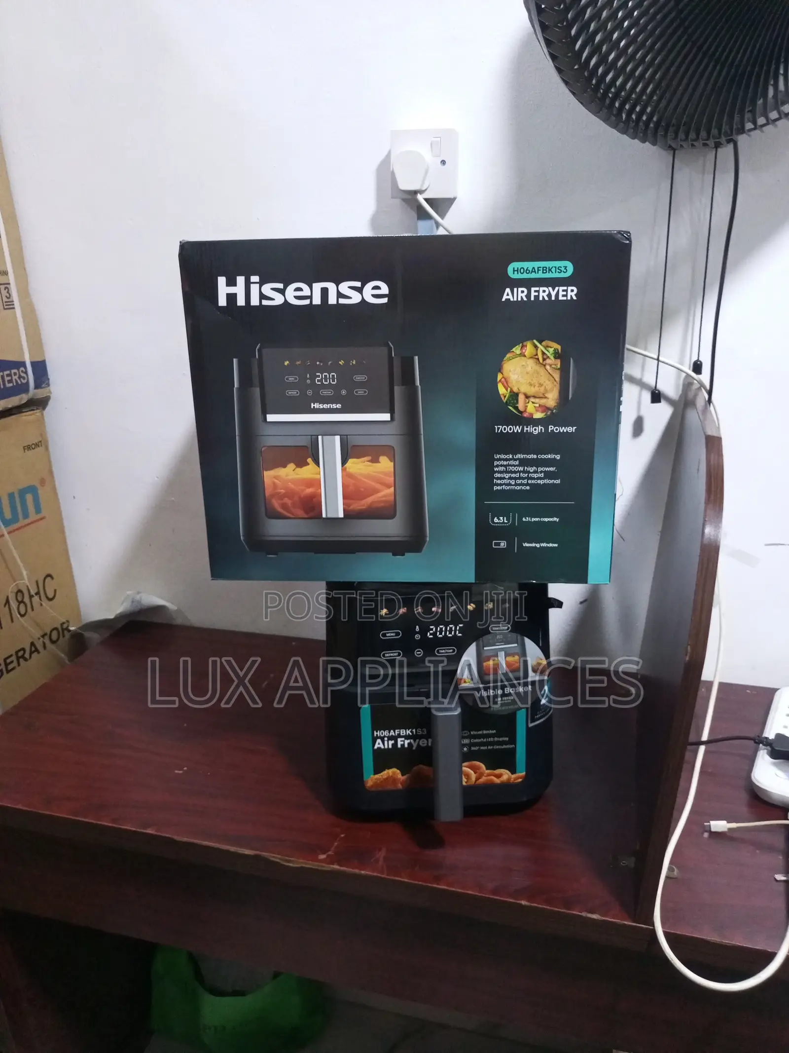 Hisense 6.3l Air Fryer With Led Touch Display