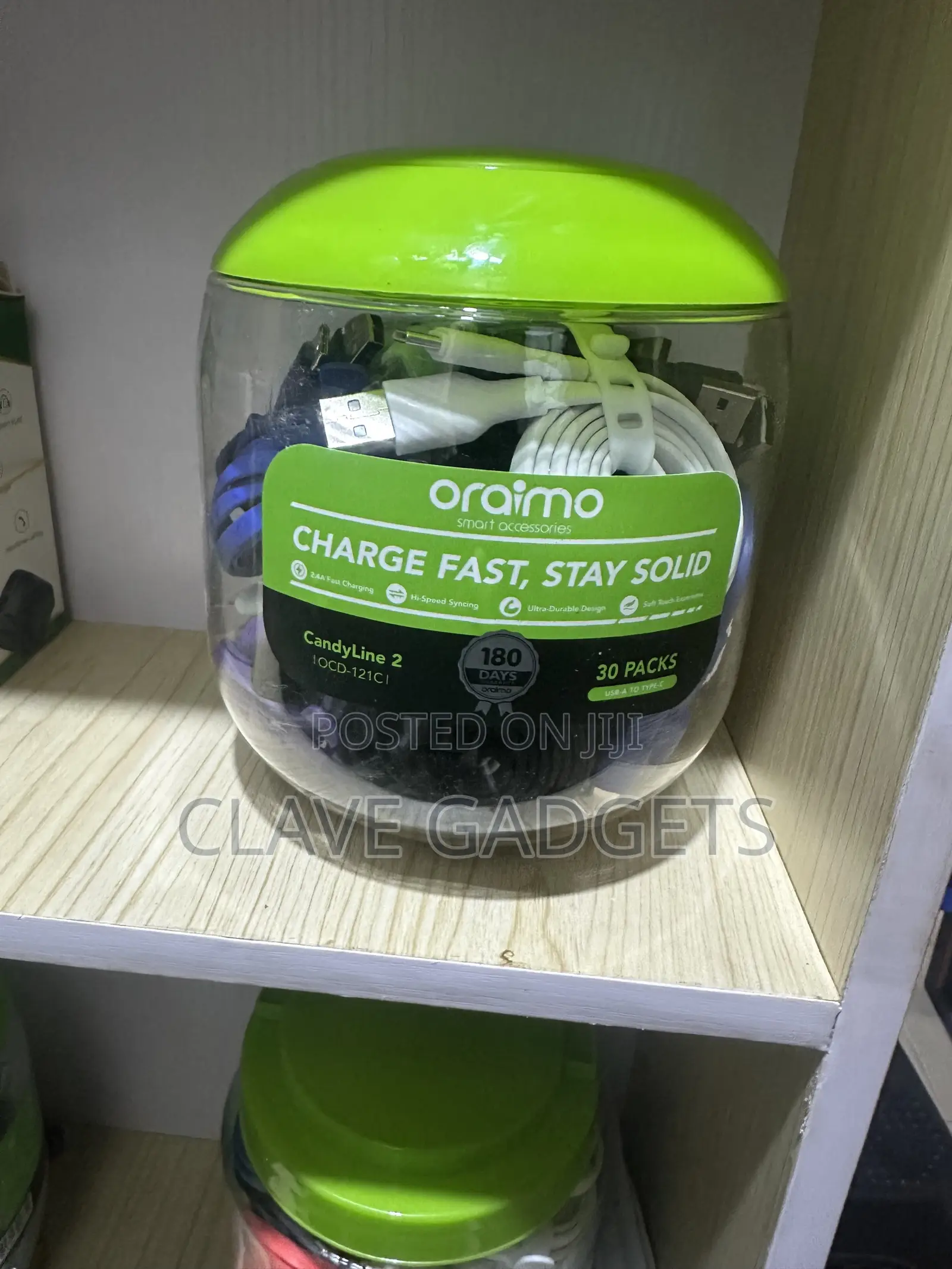 Oraimo iPhone Cords Cup (30pcs)