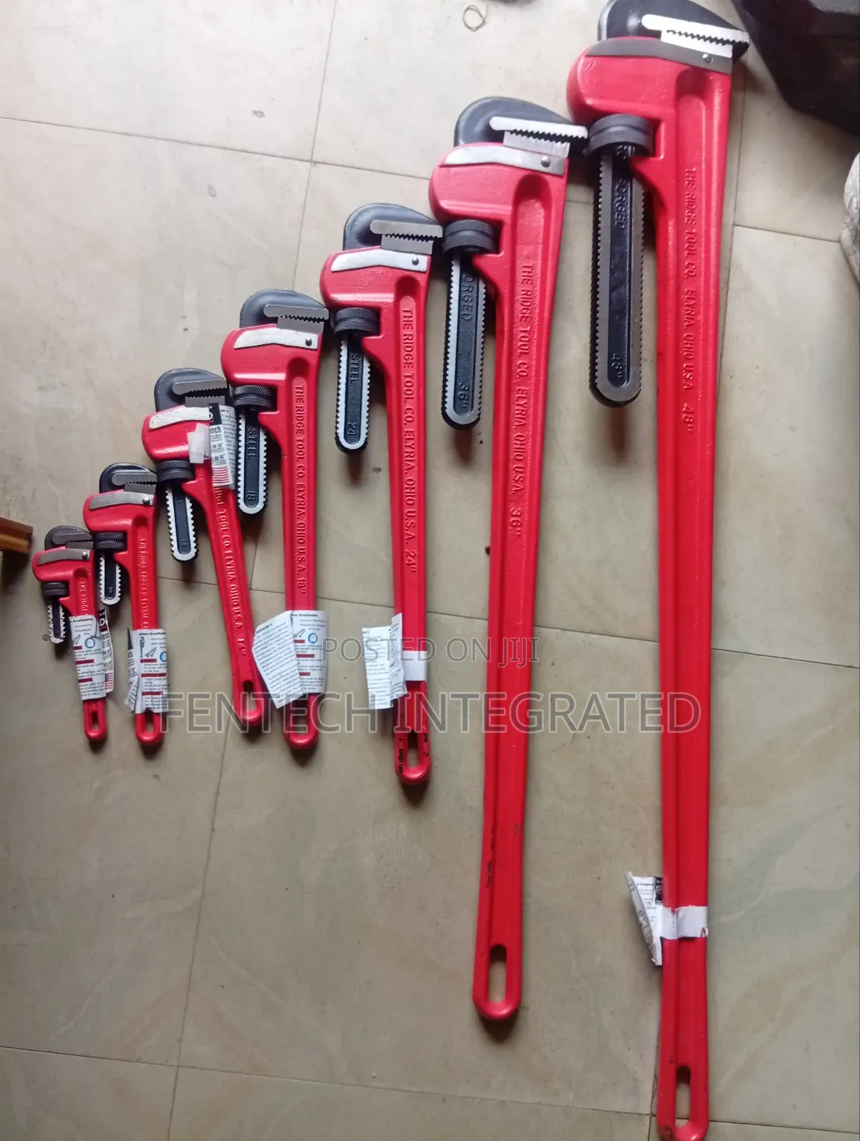 Rigid Pipe Wrench 48"