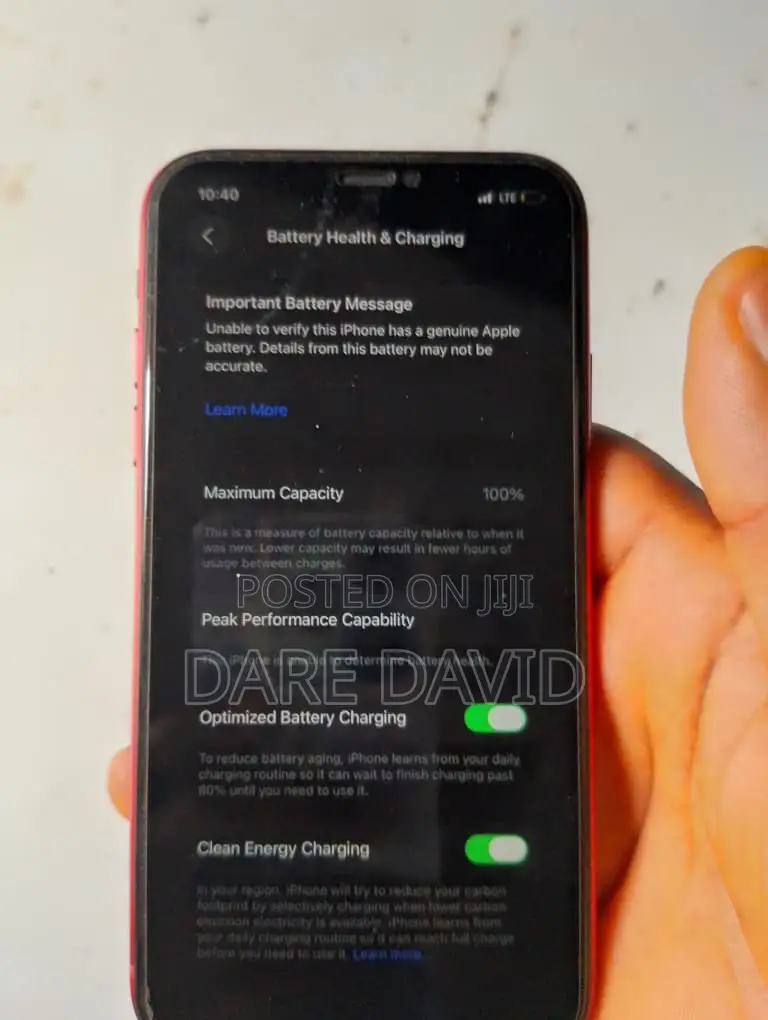 Apple iPhone 11 256 GB Red