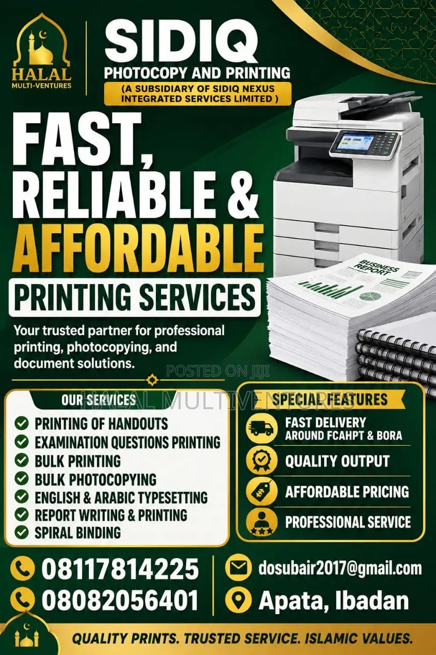 Bulk Printing and Photocoping