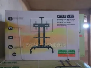 Movable Television Stand With Iron Base