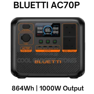 Bluetti Ac70p Portable Power Station | 1000w 864wh