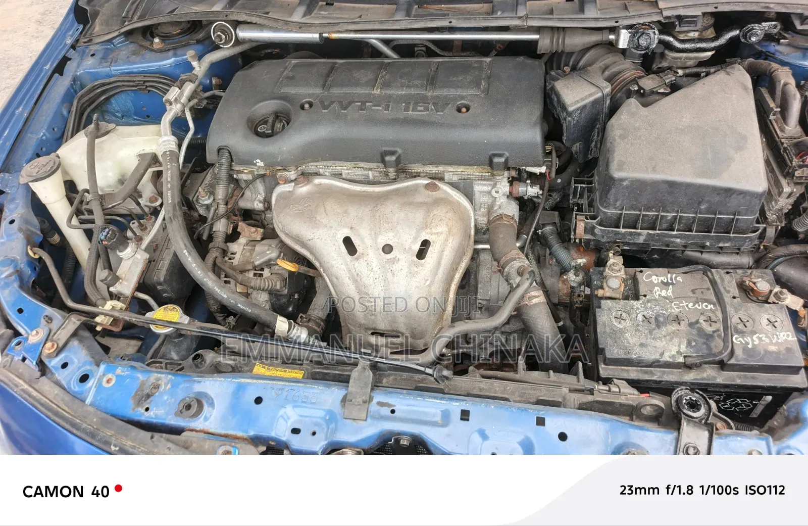 Toyota Corolla 2008 Blue